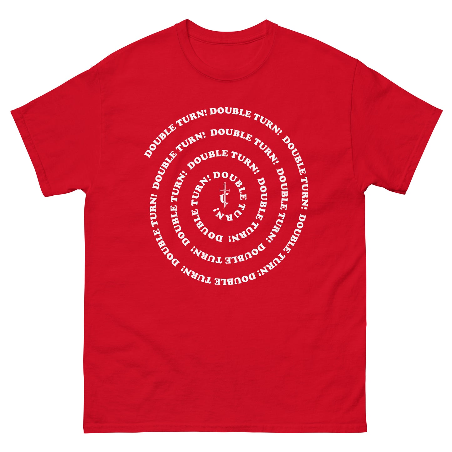 Tough Crowd Double Turn Crop Circles Tee