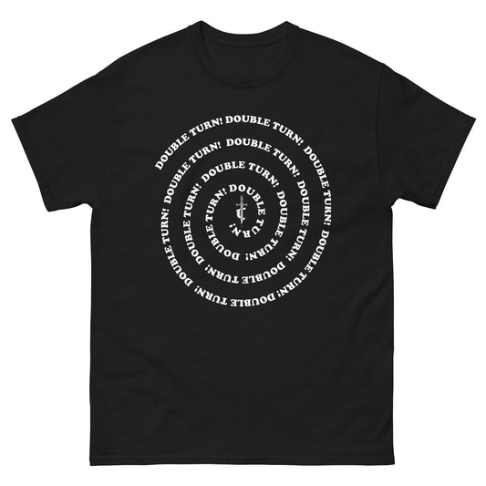 Tough Crowd Double Turn Crop Circles Tee