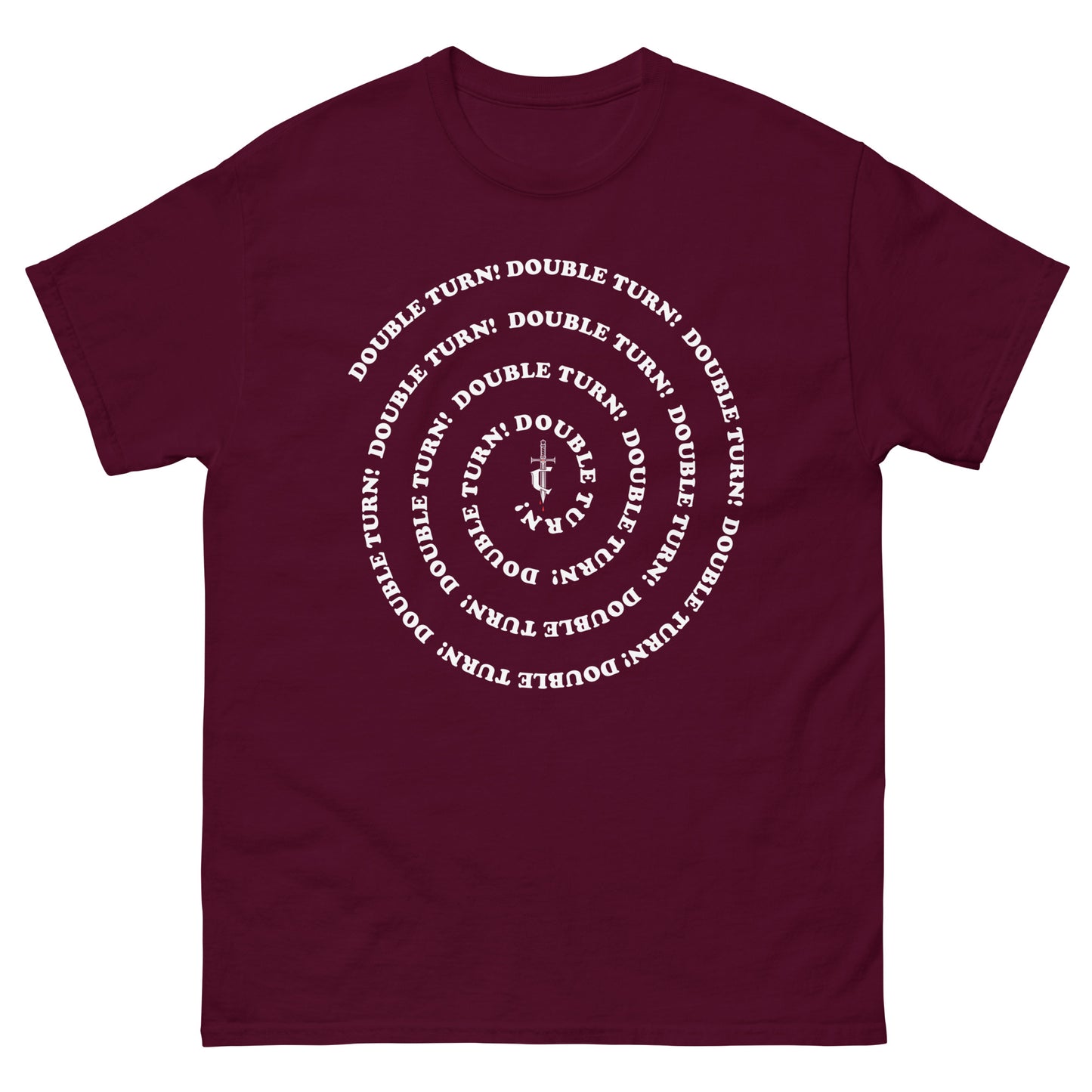 Tough Crowd Double Turn Crop Circles Tee