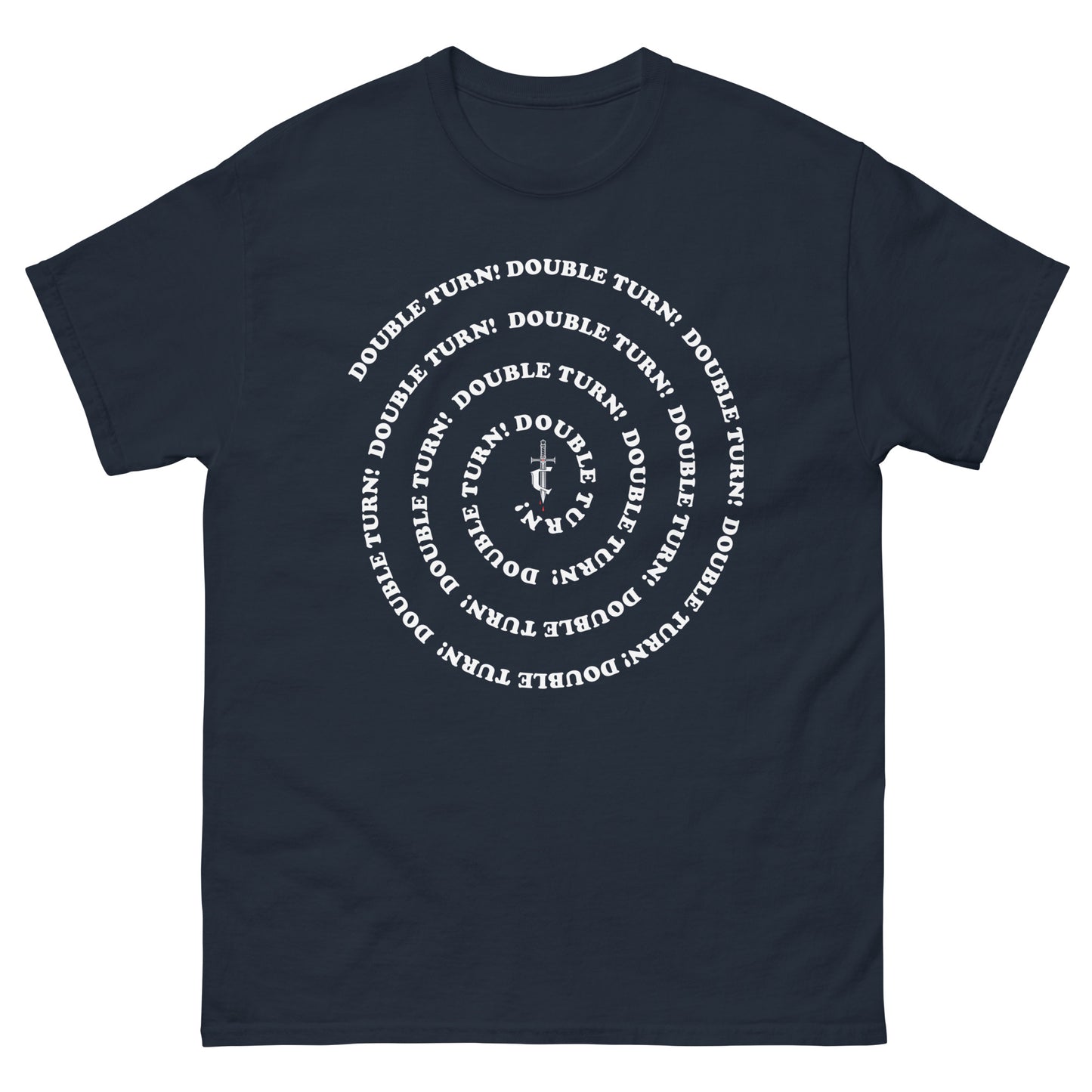 Tough Crowd Double Turn Crop Circles Tee