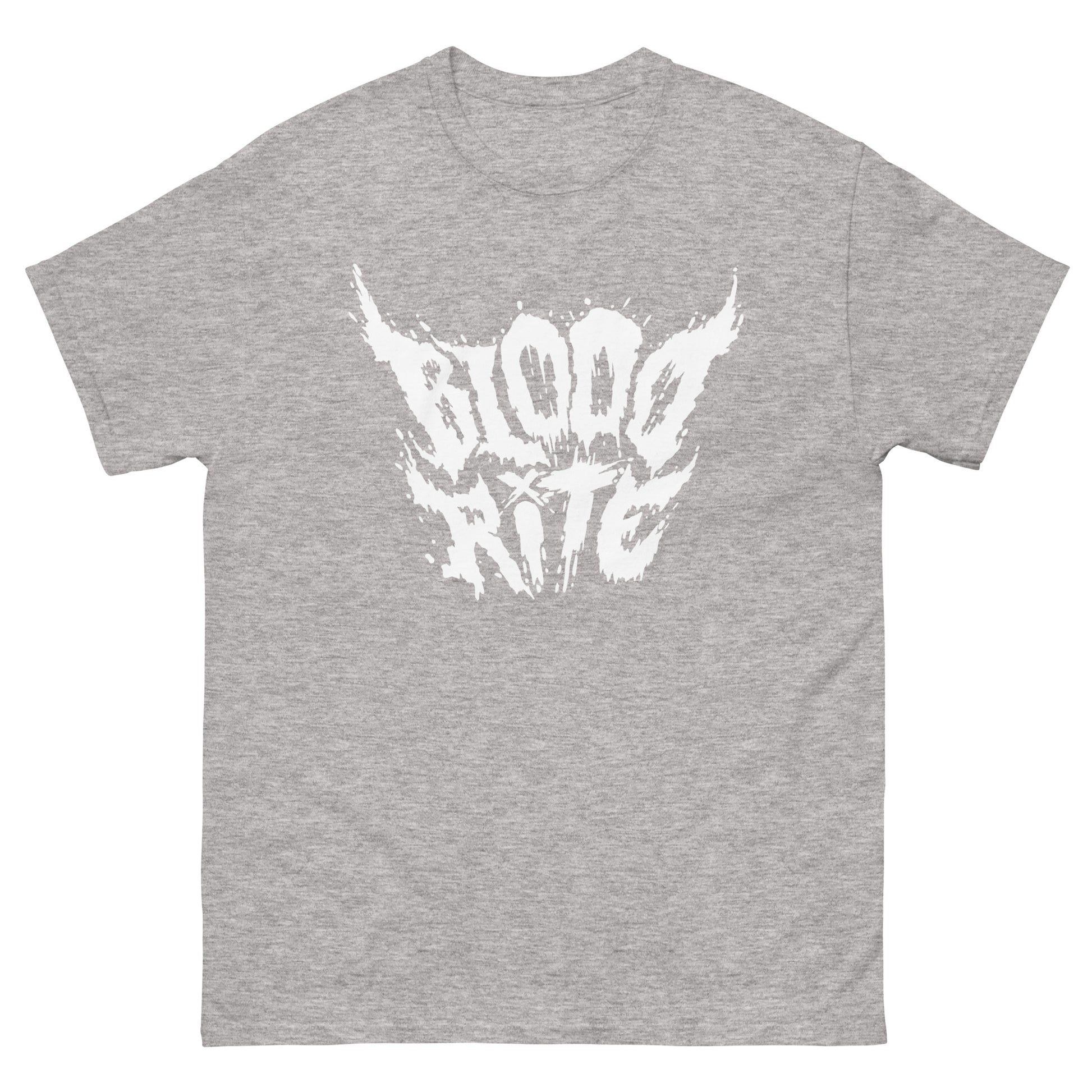 Blood Rite White Text Tee