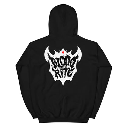 Blood Rite White Shield Hoodie
