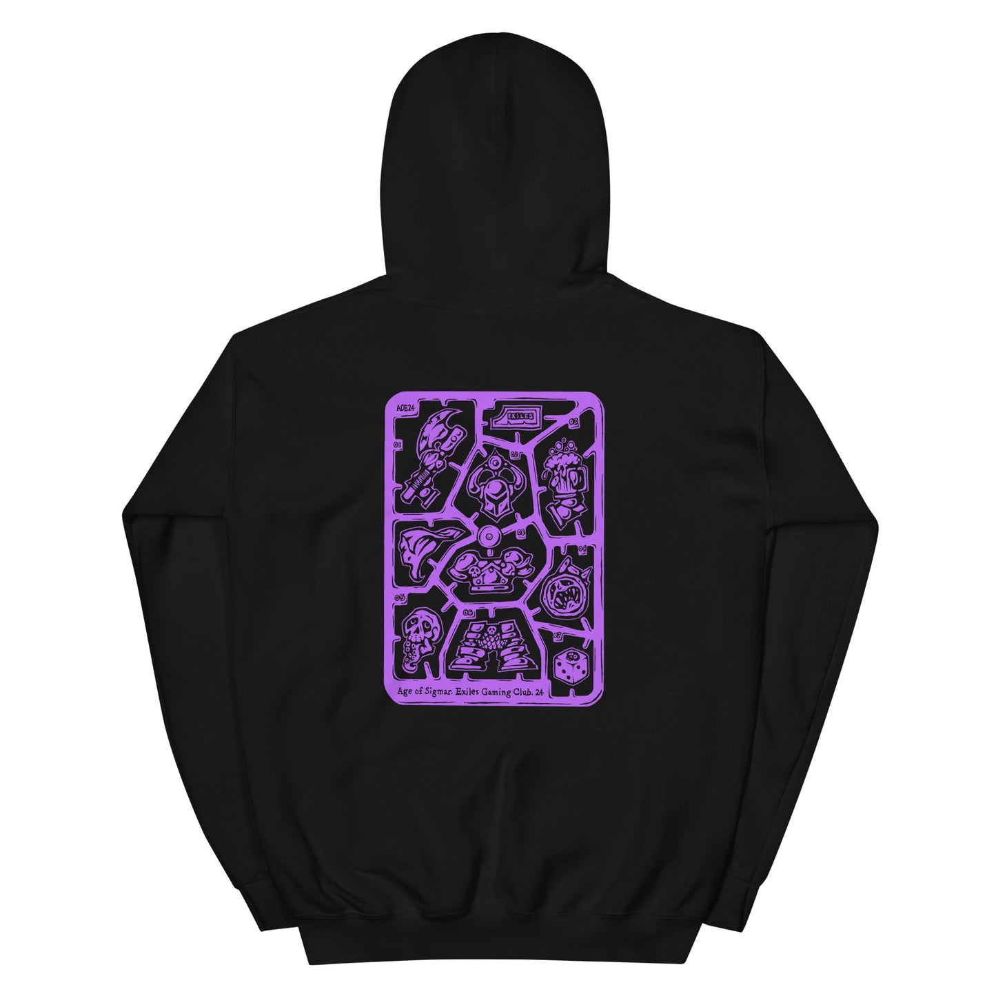 Exiles Gaming Club Hoodie 4XL / 5XL