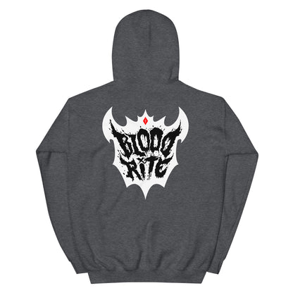 Blood Rite White Shield Hoodie