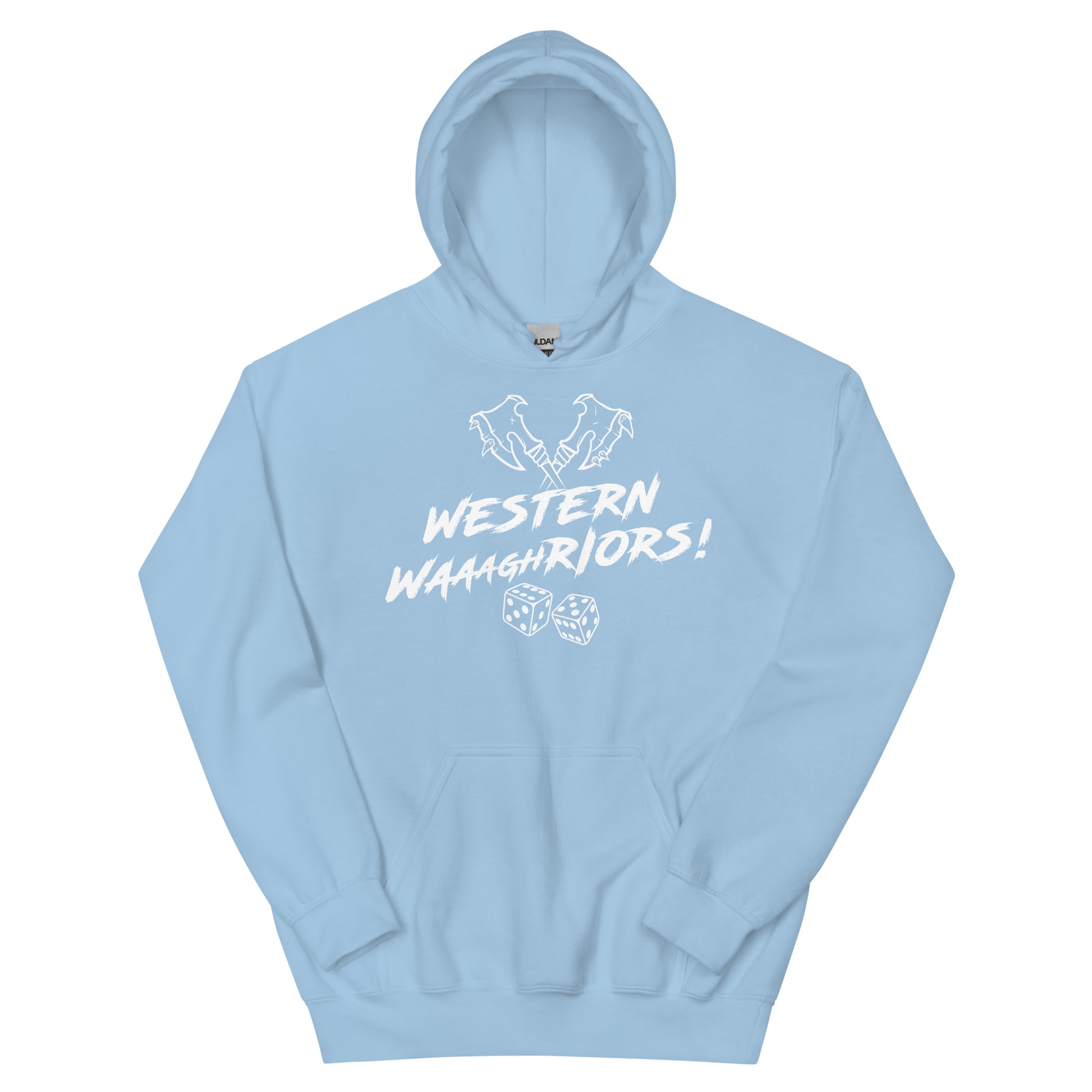 Western Waaaghriors White Logo Hoodie