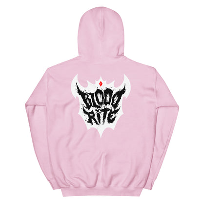 Blood Rite White Shield Hoodie