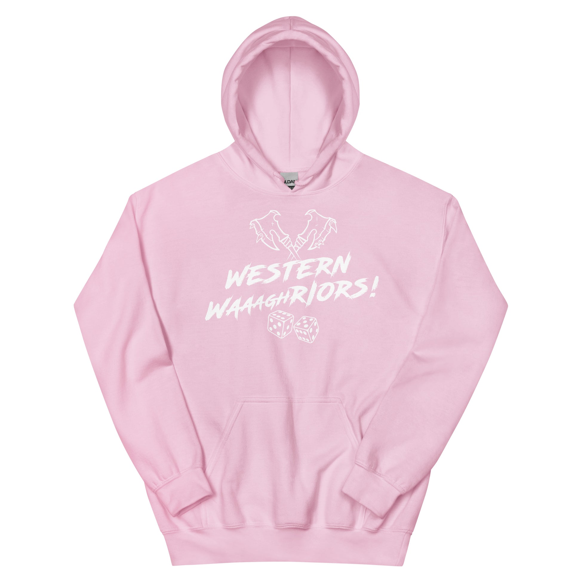 Western Waaaghriors White Logo Hoodie