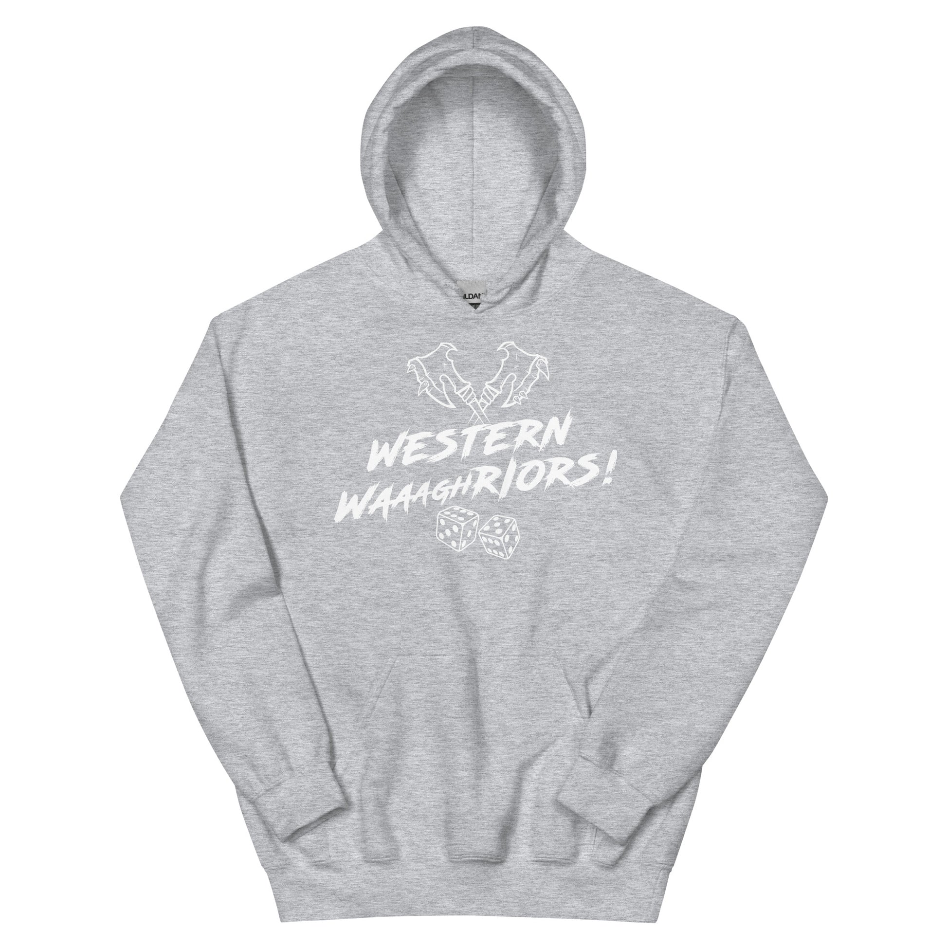 Western Waaaghriors White Logo Hoodie